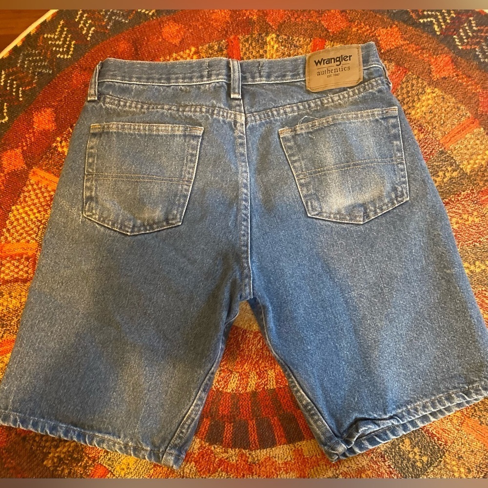 Wrangler Blue Denim Shorts - Picture 4 of 10